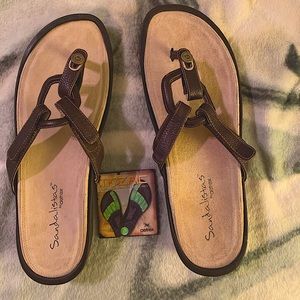 Aetrex Sandalistas Arch Support Sandals 10